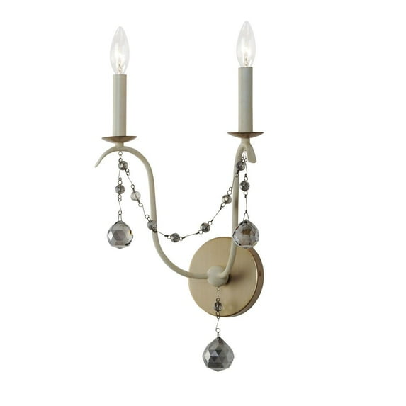20482ECVG Maxim Lighting Formosa - 2 Light Wall Sconce-21.5 Inches Tall and 12 Inches Wide-Ecru/Venetian Gold Finish