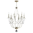 thumbnail image 1 of 20486ECVG Maxim Lighting Formosa - 6 Light Chandelier-36.5 Inches Tall and 27 Inches Wide-Ecru/Venetian Gold Finish    -Traditional Installation, 1 of 4