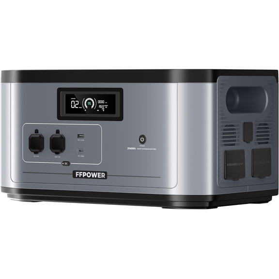 OUKITEL B2000 2048Wh LiFePO4 Battery, Expand BP2000 Power Station, Off-Grid Power System for Home Emergency & RV Travel