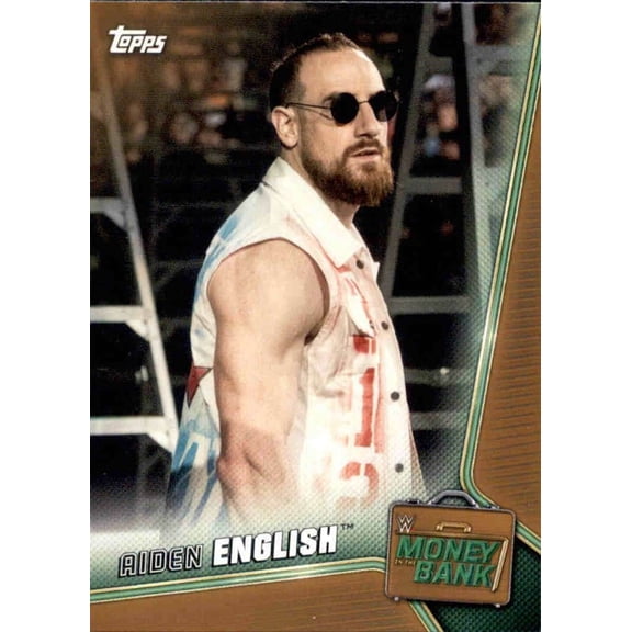 205 Live Money in the Bank Base Bronze #1 Near Mint or Better Trading Card