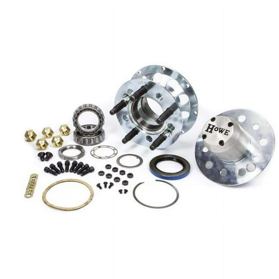 205218 5 x 5 in. Steel Rear Hub Assembly, 8 Bolt