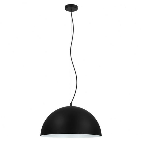 205292A-Eglo Lighting-Rafaelino - 1 Light Pendant In Transitional Style 7.5 Inches Tall And 15 Inches Wide