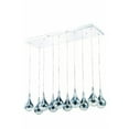 thumbnail image 1 of 2054 Edison Collection Hanging Fixture  L39.5in D13.5in H90in Lt:10 Chrome Finish  (Royal Cut Crystals)-Finish:Chrome, 1 of 2