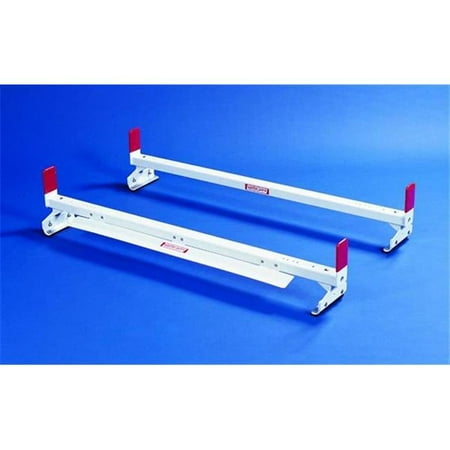20563 Steel Gutter Mount Roof Rack,White