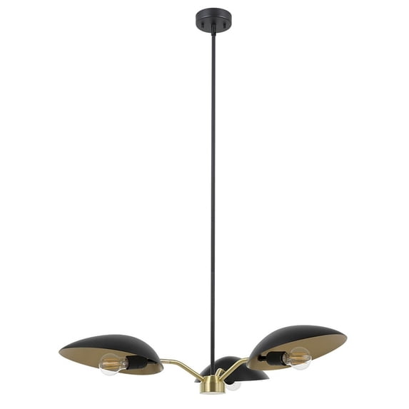 205764A-Eglo Lighting-Lindmoor - 3 Light Chandelier-3 Inches Tall and 36.22 Inches Wide
