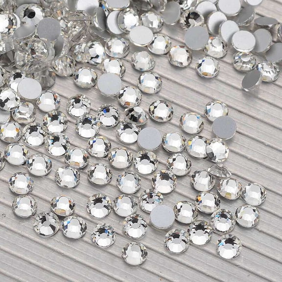 2058 14 Cut Crystal Glass Flat Back Non Hotfix Rhinestones SS16 Bulk (1440 pieces per Bulk)