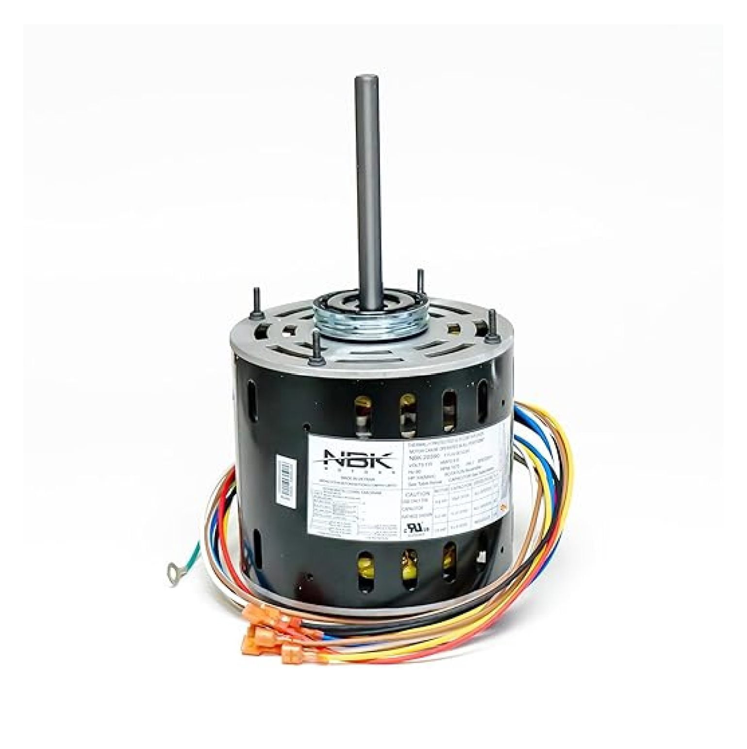 NBK 20590 Furnace Blower Motor 1/5-1/2-3/4 HP 1075 RPM 115V Replacement For Multiple Models
