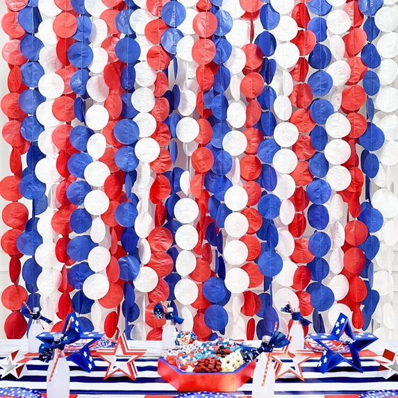 205Ft Yellow Green Party Decorations Ombre Green Yellow Circle Dot Backdrop Garland Tissue Paper Polka Dots Hanging Streamer for Spring Summer Birthday Engagement Wedding Bridal Shower Party Supplies