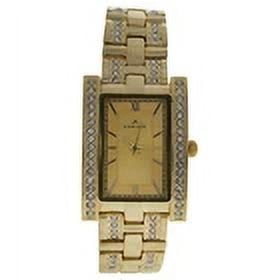 SKEENTUNER 2060L-GG Gold Stainless Steel Bracelet Watch by Kim & Jade for Women - 1 Pc