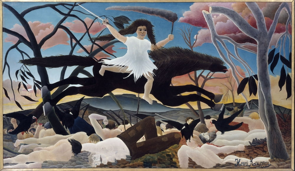 2062 Henri Rousseau Known As Le Douanier Rousseau (1844-1910) French School Canvas Art - (36 x 24)