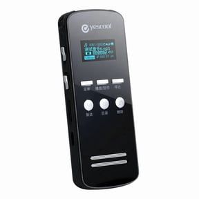 2068 Digital Voice Recorder Long Time HD PCM Audio Dictaphone Voice-activated External Microphone Audio Recording device MP3 2 in 1