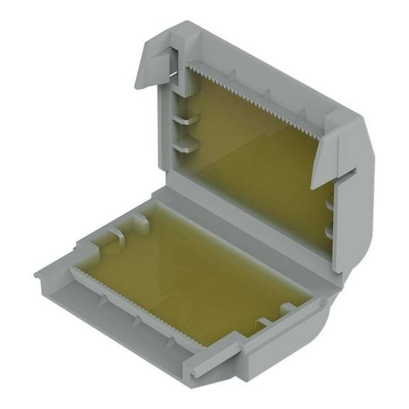 207-1332 | WAGO Gelbox for 221 and 2773 Series connectors | Moisture Protection | IPX8-certified | 12 AWG | Gray, Label-Free housing |