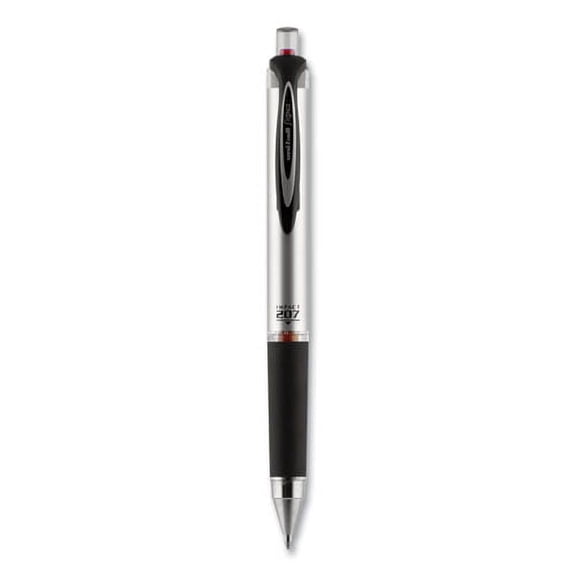 207 Impact Gel Pen, Retractable, Bold 1 Mm, Red Ink, Black/red Barrel | Bundle of 2 Each