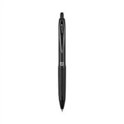 207 Plus+ Gel Pen, Retractable, Medium 0.7 mm, Black Ink, Black Barrel, Dozen | Bundle of 2 Dozen