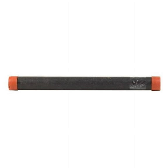 20717 1.25x 18 in. Threaded Both Ends Pre-Cut Pipe - Black