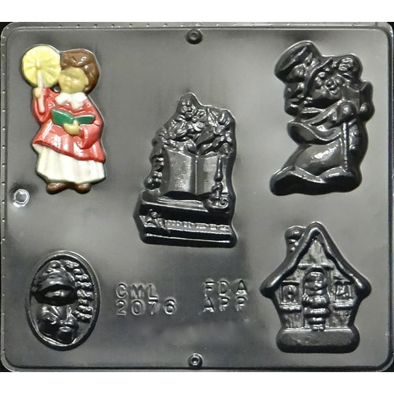 2076 Christmas Musical Assortment Chocolate Candy Mold