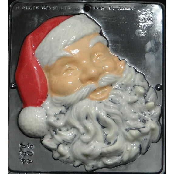 2078 Large Santa Face Chocolate Candy Mold