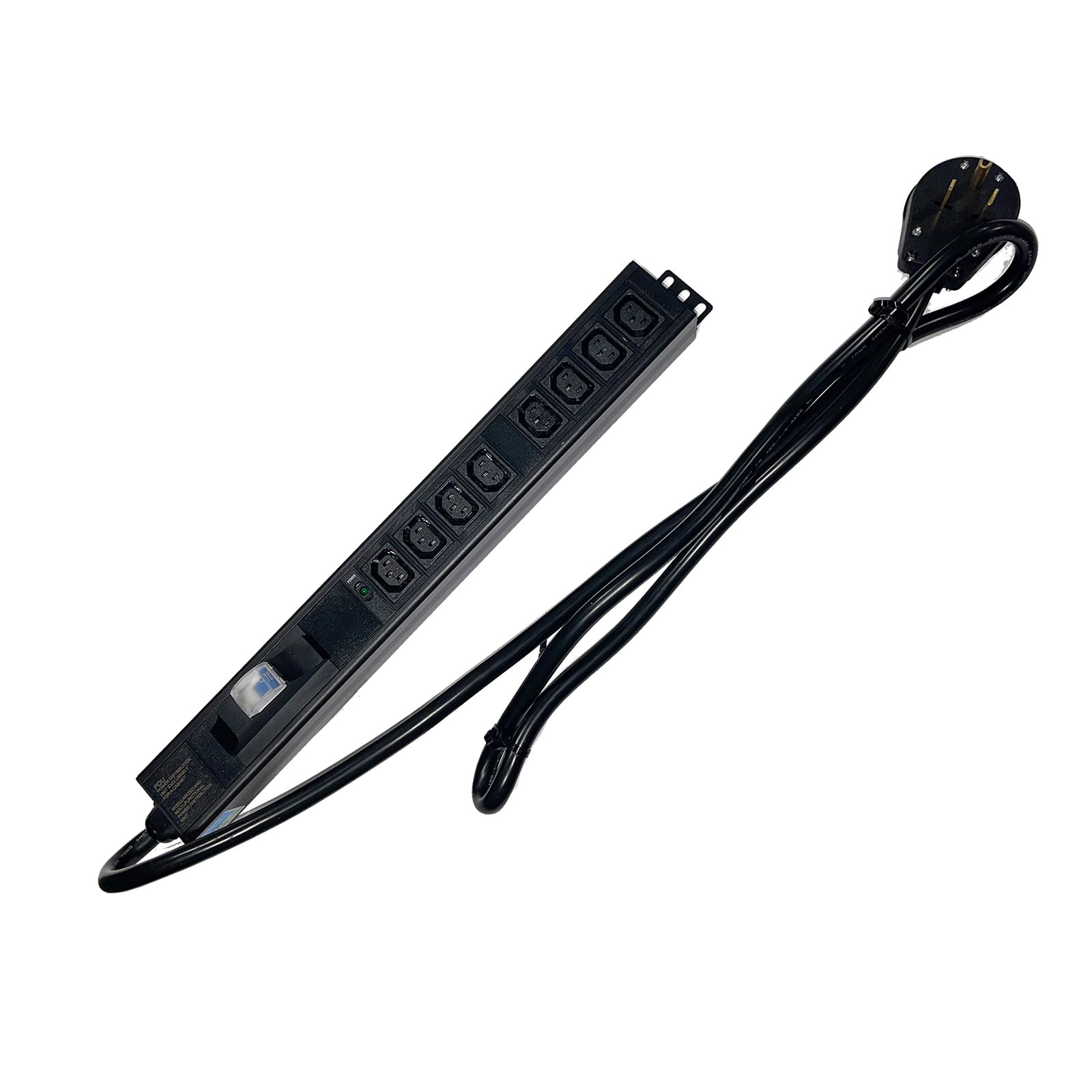 208-250V 50A PDU for Antminer Bitcoin mining NEMA 6-50P 8x C13 Rackmount  Crypto - Walmart.com