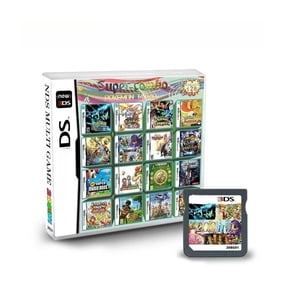 208 in 1 Super Combo NDS Game Cartridge,Retro Game Pack Card Compilation with 208 Games,US Version