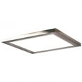 thumbnail image 1 of Access lighting 20814LEDD-BS-ACR 7.5 x 7.5 x 0.5 in. Boxer LED Square Flush Mount, Brushed Steel & Acrylic Lens, 1 of 4