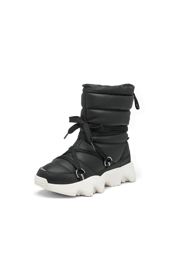 208253 WOMEN'S KINETIC IMPACT NXT WATERPROOF MID BOOT BLACK/SEA SALT SIZE 7.5