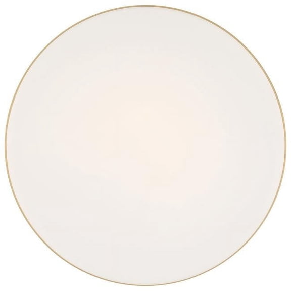 20826LEDD-ABB-OPL 14 in. 30W Roma LED Flush Mount, Antique Brushed Brass