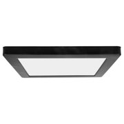20835LEDD-BL-ACR ModPLUS 11.50 in. Black LED Flush Mount Ceiling Light, Acrylic Lens