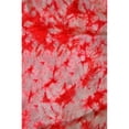 thumbnail image 1 of 2086-RED-WHT-TD Silk Veil with Tie Dye, Red & White, 1 of 1