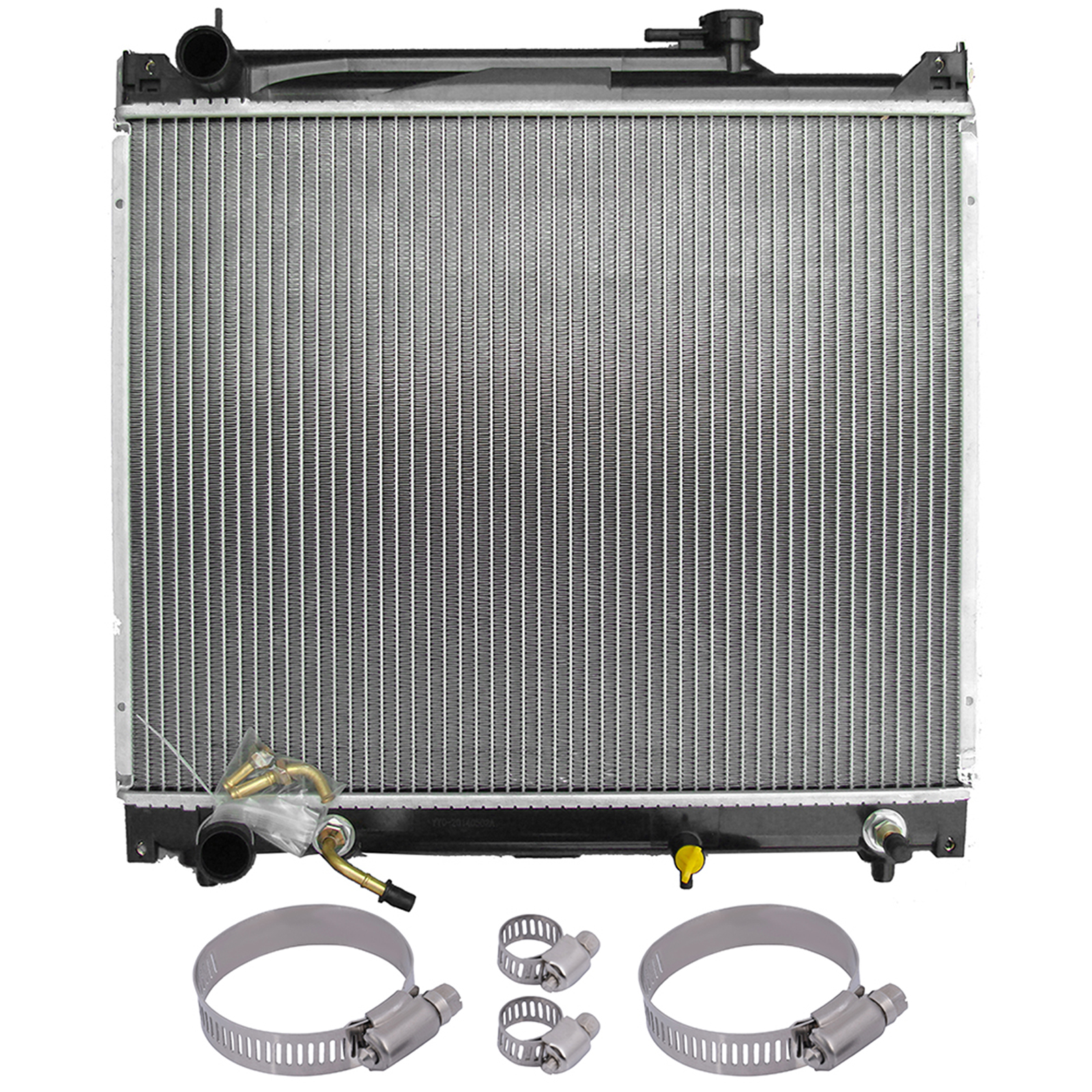 2087 Engine Aluminum Radiator Replacement With 1999 2000 2001 2002 for ...