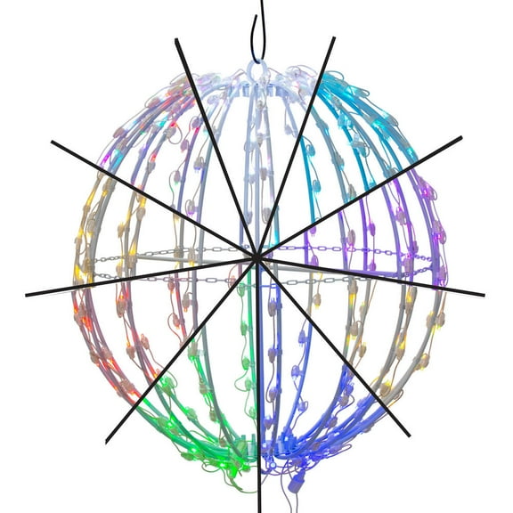 208Lt x 24" RGBWW 5MM Sphere w/Remote