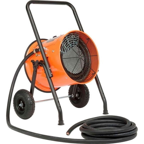 208V, 3 Phase & 15 KW Portable Electric Salamander Heater with 25 ft. Power Cord
