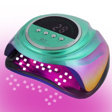 NAILGIRLS 54W UV LED Nail Lamp, Auto Sensor Nail Dryer with 4 Timers