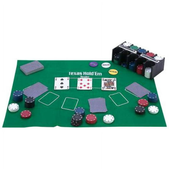 208pc Casino-Style Texas Hold 'Em Poker Set