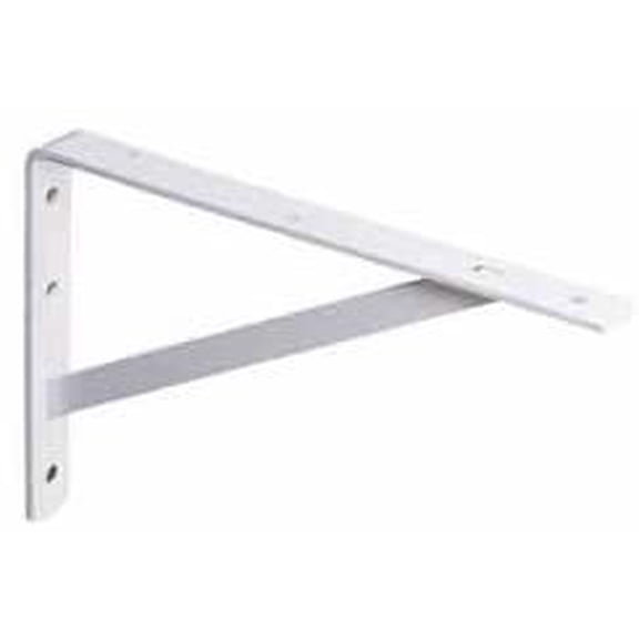 Knape & Vogt L-Bracket 208wh500 White - L Bracket - White