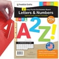 thumbnail image 1 of 209 Pcs 3" Bright Bulletin Board Letters & Numbers, Capital, Numbers, Punctuation, US Made Card Stock Punch Out Letters for Poster, Bulletin Board, Classroom - Precut, 1 of 9