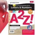 thumbnail image 1 of 209 Pcs 3" Red Bulletin Board Letters & Numbers, Capital Letters, Numbers, Punctuation, US Made Card Stock Punch Out Letters for Poster, Bulletin Board, Classroom - Precut Letters & Numbers, 1 of 9