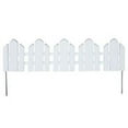 thumbnail image 1 of 2090DS Dackers Adirondack Style Resin Fencing Small - White, 1 of 1