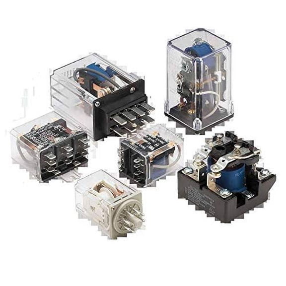 20930-81, Power Relay 12VDC 25A DPDT ((38.1mm 34.8mm 56.64mm)) Through Hole$$Electrical