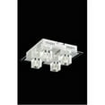 thumbnail image 1 of 2095 Karma Collection Flush Mount  L11in D11in H4in Lt:4 Chrome Finish  (Elegant Cut Crystals)-Finish:Chrome, 1 of 4