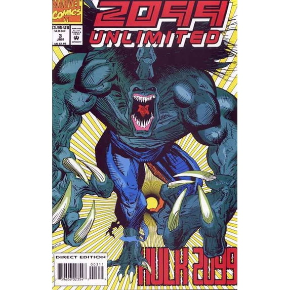2099 Unlimited #3 VF ; Marvel Comic Book