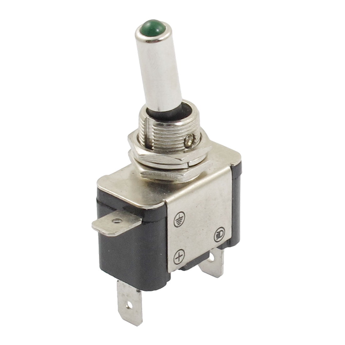 20A/12VDC 2 Position 3 Terminals SPST Lamp Locking Toggle Switch