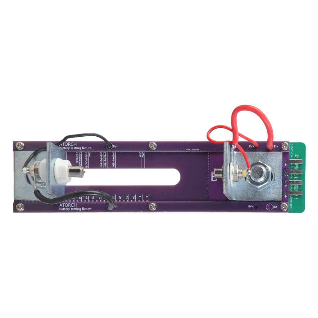 20A 4 Wire Battery Test Stand 18650 26650 Battery Resistance Capacity ...