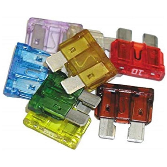 20A ATC & ATO Blade 5 Card Fuse - Pack of 5