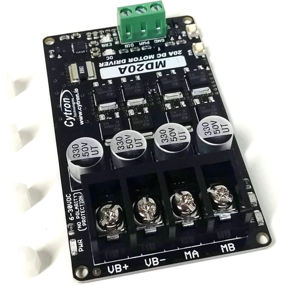 20A Bi-Directional 6V-30V DC Motor Driver MD20A
