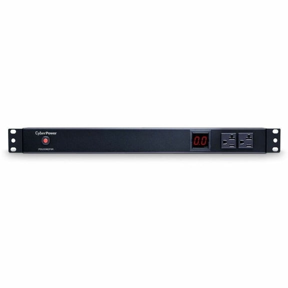 CyberPower PDU20M2F8R 100 125 VAC 20A Metered PDU