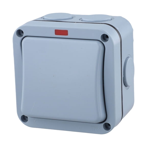 20A Outdoor Switch, IP66 Waterproof Junction Box, for Harsh Weather Conditions