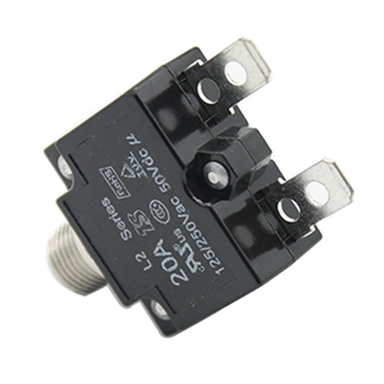 20A Overload Circuit Breaker Manual Reset 50V DC Circuit Breaker ,Easy