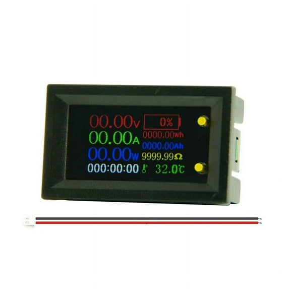 20A Voltmeter Ammeter 9In1 Multifunction IPS LCD Voltage Test Meter