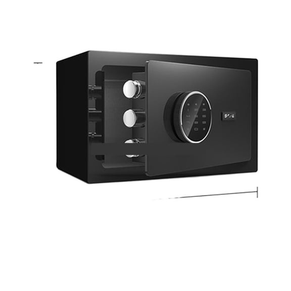 20CM 25CM 30CM 35CM Home Hotel Office Lock Cabinet Security Safes Biometric Fingerprint Lock Box Electronic Digital Safe Box ,Security and Anti-Theft