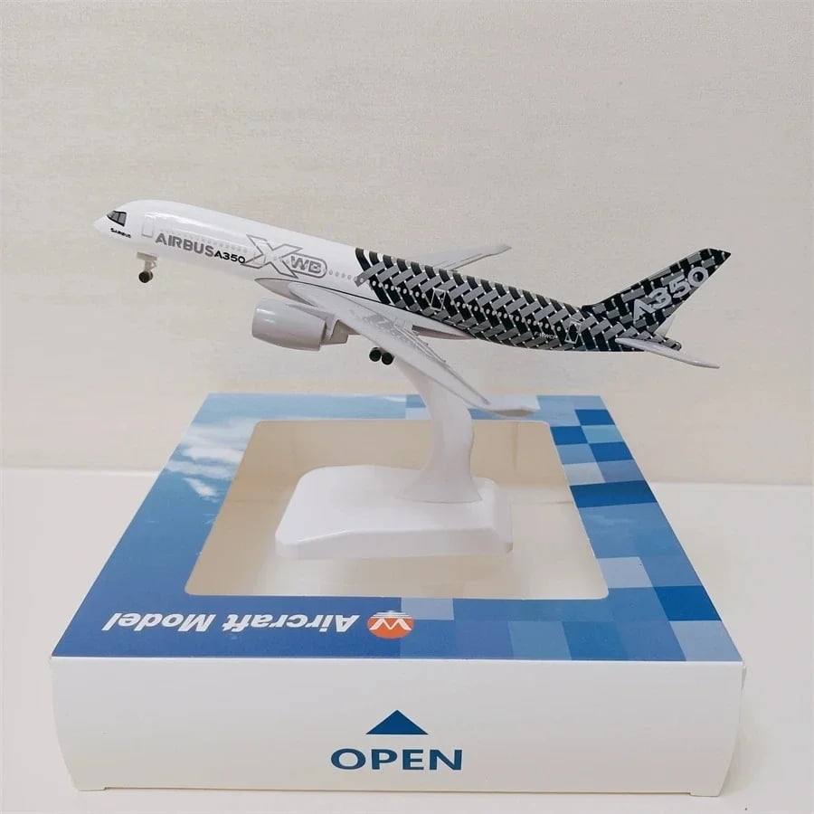 20CM A350 XWB Airline Model Plane Prototype Airbus A350 Aircraft Alloy ...